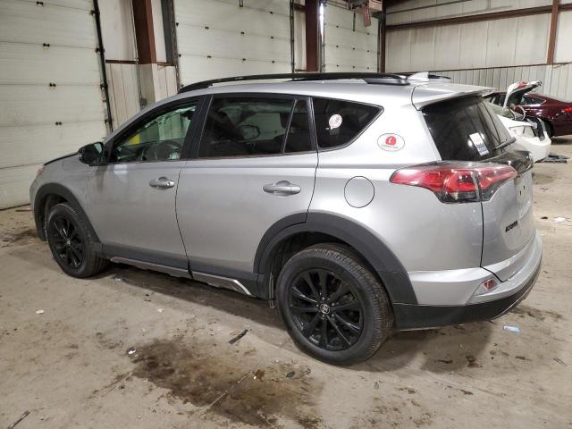 2T3RFREV1JW721780 - 2018 TOYOTA RAV4 ADVENTURE SILVER photo 2