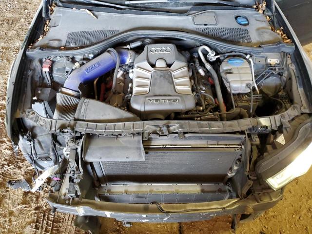 WAUHGAFC4EN023066 - 2014 AUDI A6 PRESTIGE BLACK photo 11