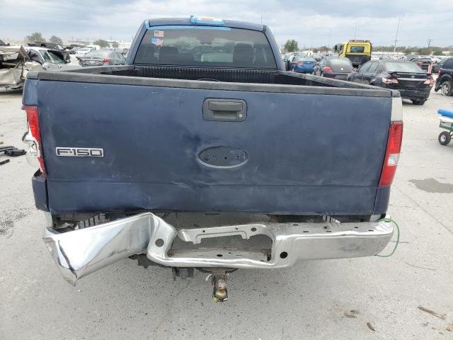 1FTRF12WX6NB50576 - 2006 FORD F150 BLUE photo 6