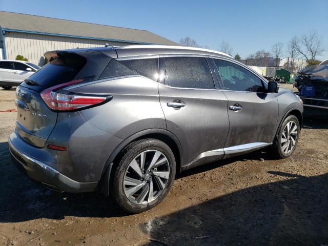 5N1AZ2MG1FN266681 - 2015 NISSAN MURANO S GRAY photo 3