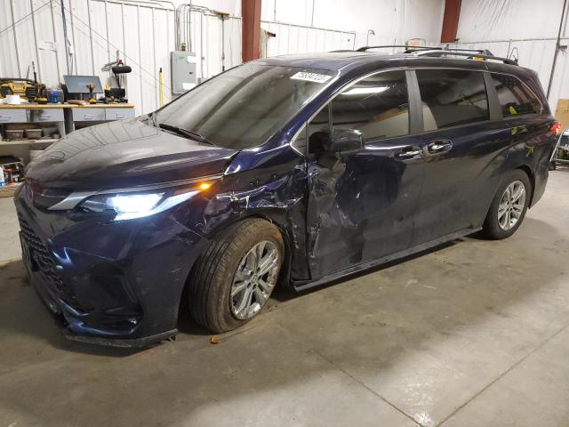 5TDDSKFC7NS062413 - 2022 TOYOTA SIENNA XSE BLUE photo 1