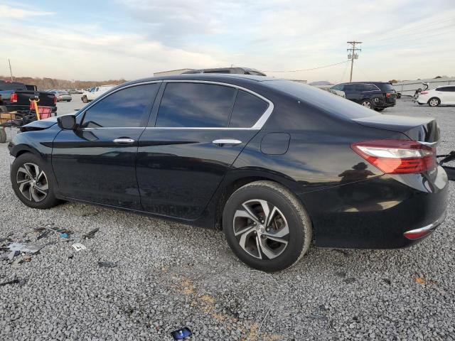 1HGCR2F38GA110283 - 2016 HONDA ACCORD LX BLACK photo 2