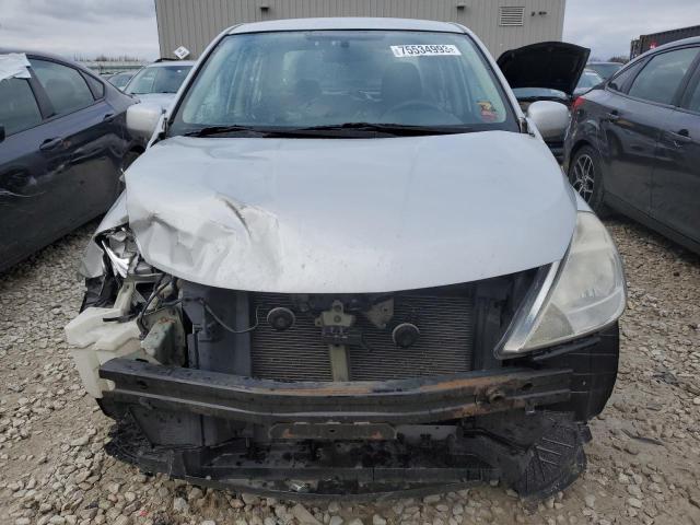 3N1BC11E37L402465 - 2007 NISSAN VERSA S SILVER photo 5