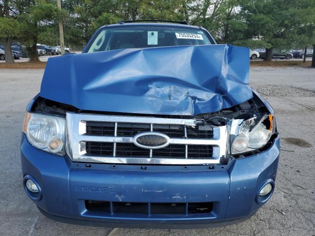 1FMCU0D79AKC64361 - 2010 FORD ESCAPE XLT BLUE photo 5