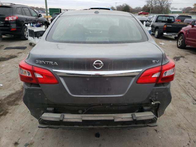 3N1AB7AP9KL609549 - 2019 NISSAN SENTRA S GRAY photo 6