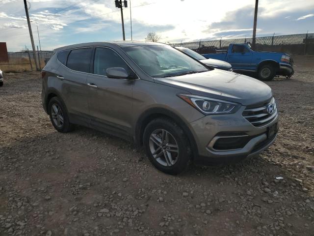 5NMZTDLB0HH017718 - 2017 HYUNDAI SANTA FE S GRAY photo 4