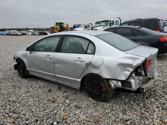 1HGFA16586L050492 - 2006 HONDA CIVIC LX SILVER photo 2