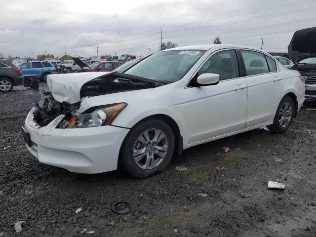 1HGCP2F61CA167757 - 2012 HONDA ACCORD SE WHITE photo 1