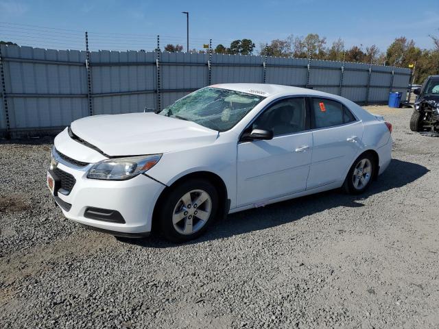 1G11B5SL5FU150960 - 2015 CHEVROLET MALIBU LS WHITE photo 1