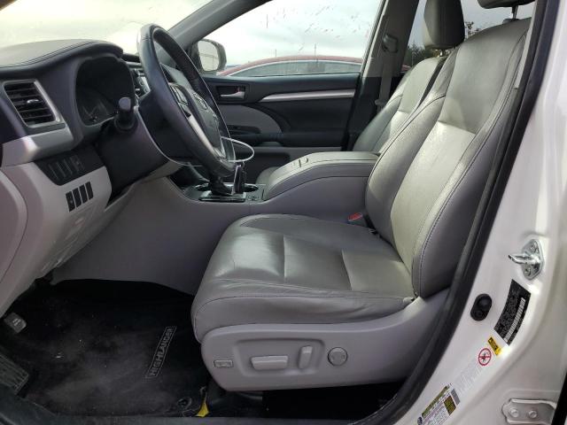 5TDJKRFH3ES021302 - 2014 TOYOTA HIGHLANDER XLE CREAM photo 7