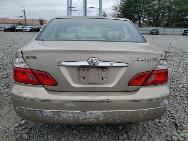 4T1BF28B84U341603 - 2004 TOYOTA AVALON XL TAN photo 6