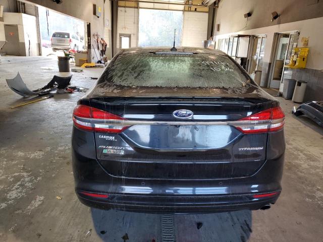 3FA6P0SU5HR151925 - 2017 FORD FUSION TITANIUM PHEV BLACK photo 6