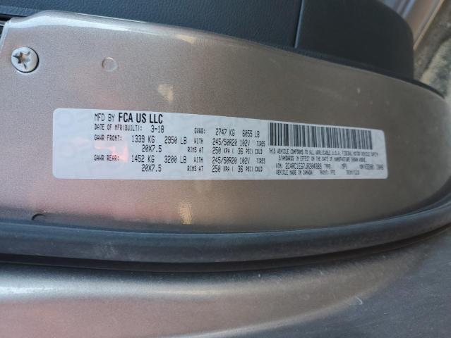 2C4RC1EG7JR204389 - 2018 CHRYSLER PACIFICA TOURING L PLUS CHARCOAL photo 13