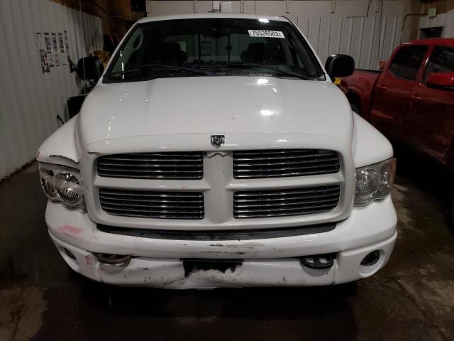 3D7KU28C24G152991 - 2004 DODGE RAM 2500 ST WHITE photo 5