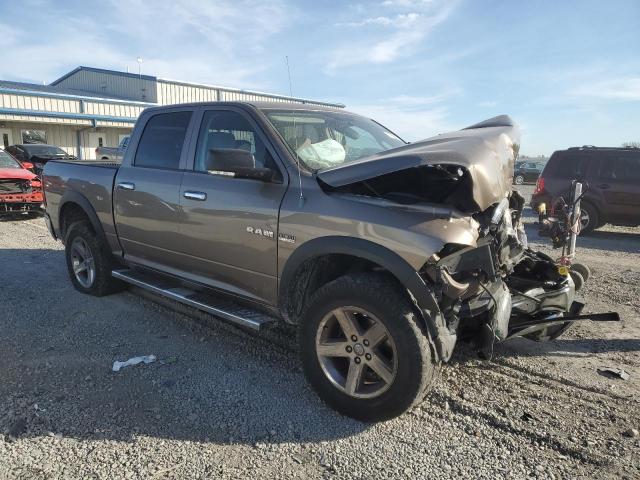 1D7RV1CT8AS198262 - 2010 DODGE RAM 1500 BEIGE photo 4