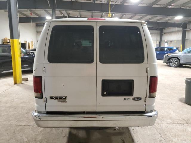 1FBSS3BL8ADA03089 - 2010 FORD ECONOLINE E350 SUPER DUTY WAGON WHITE photo 6