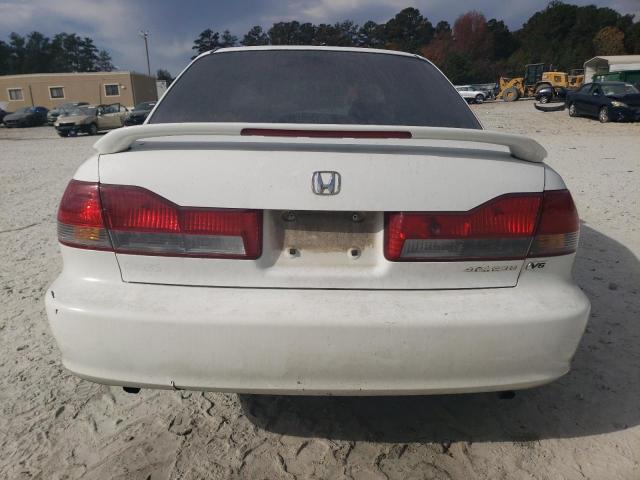 1HGCG16532A078238 - 2002 HONDA ACCORD EX WHITE photo 6