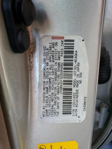 JTHBN30F920084482 - 2002 LEXUS LS 430 SILVER photo 12