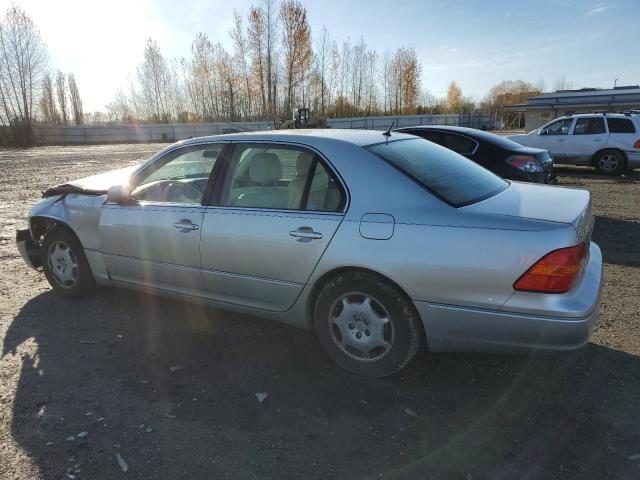 JTHBN30F920084482 - 2002 LEXUS LS 430 SILVER photo 2