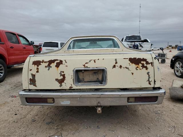 1GCCW80K6BR428438 - 1981 CHEVROLET EL CAMINO CREAM photo 6