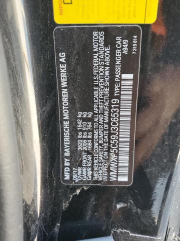 WMWXP5C59J3C65319 - 2018 MINI COOPER BLACK photo 13