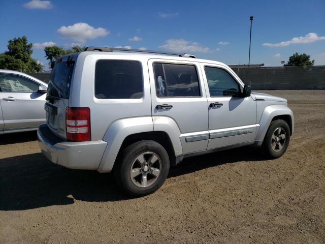 1J8GN28K58W289380 - 2008 JEEP LIBERTY SPORT SILVER photo 3