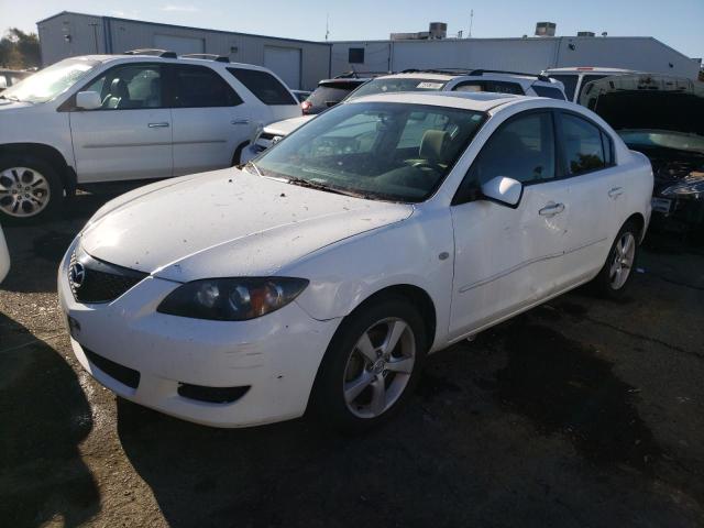 JM1BK12F641152116 - 2004 MAZDA 3 I WHITE photo 1