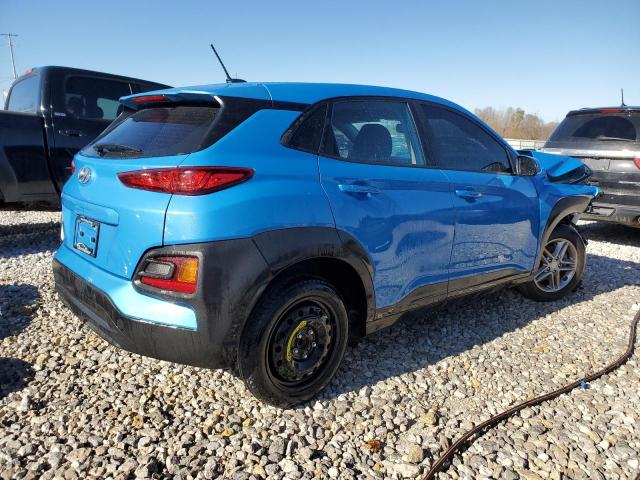 KM8K12AA4KU252530 - 2019 HYUNDAI KONA SE BLUE photo 3