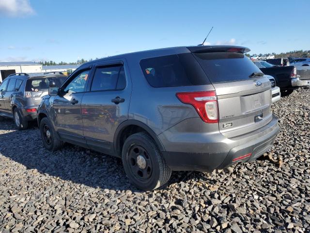 1FM5K8AR3FGA09668 - 2015 FORD EXPLORER POLICE INTERCEPTOR GRAY photo 2