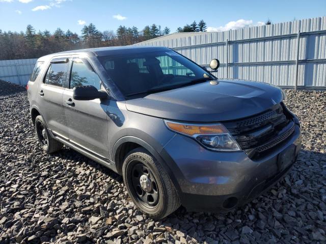 1FM5K8AR3FGA09668 - 2015 FORD EXPLORER POLICE INTERCEPTOR GRAY photo 4