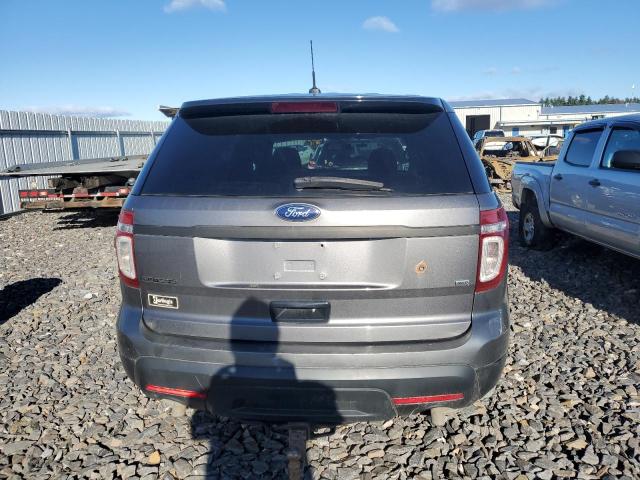 1FM5K8AR3FGA09668 - 2015 FORD EXPLORER POLICE INTERCEPTOR GRAY photo 6