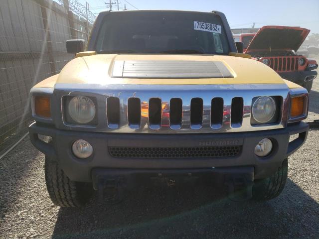 5GTDN136668234686 - 2006 HUMMER H3 YELLOW photo 5