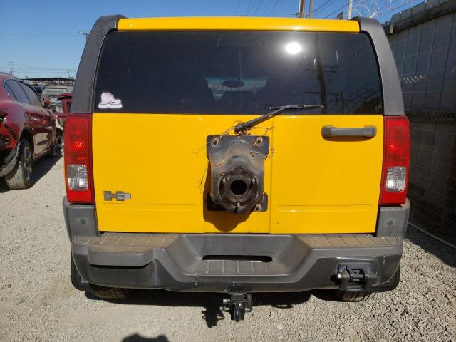 5GTDN136668234686 - 2006 HUMMER H3 YELLOW photo 6