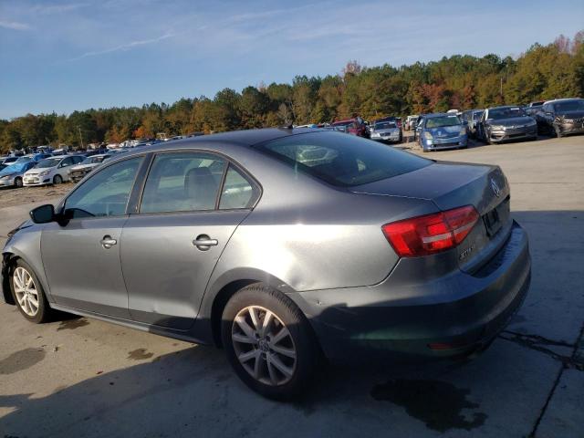 3VWD17AJ9FM233327 - 2015 VOLKSWAGEN JETTA SE GRAY photo 2