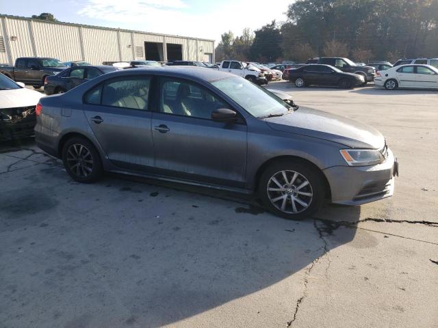 3VWD17AJ9FM233327 - 2015 VOLKSWAGEN JETTA SE GRAY photo 4