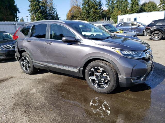 7FARW2H98KE037150 - 2019 HONDA CR-V TOURING GRAY photo 4