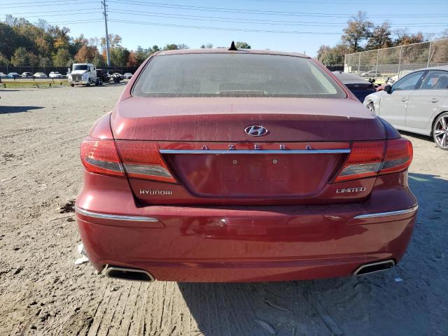 KMHFC4DF1BA530008 - 2011 HYUNDAI AZERA GLS RED photo 6