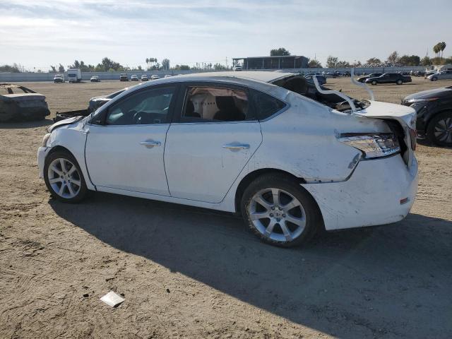 3N1AB7AP4FY289758 - 2015 NISSAN SENTRA S WHITE photo 2