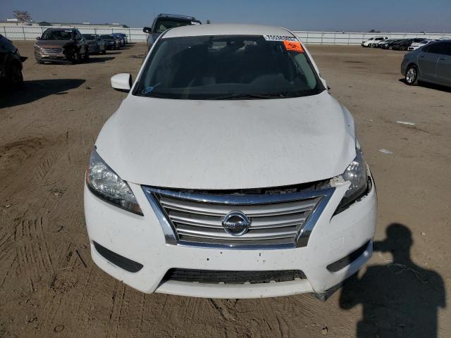 3N1AB7AP4FY289758 - 2015 NISSAN SENTRA S WHITE photo 5