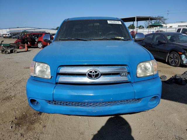 5TBRT34156S476147 - 2006 TOYOTA TUNDRA ACCESS CAB SR5 BLUE photo 5