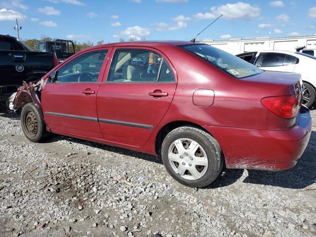 1NXBR32EX6Z682021 - 2006 TOYOTA COROLLA CE BURGUNDY photo 2