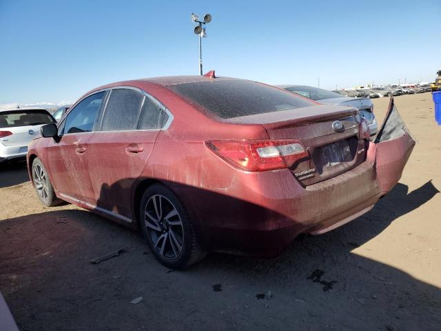 4S3BNAS68H3026972 - 2017 SUBARU LEGACY SPORT RED photo 2