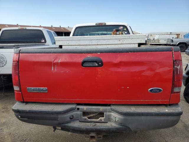 1FTSX20517EA64167 - 2007 FORD F250 SUPER DUTY WHITE photo 6