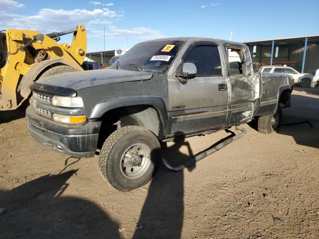 1GCGK29U1YE120818 - 2000 CHEVROLET SILVERADO K2500 SILVER photo 1