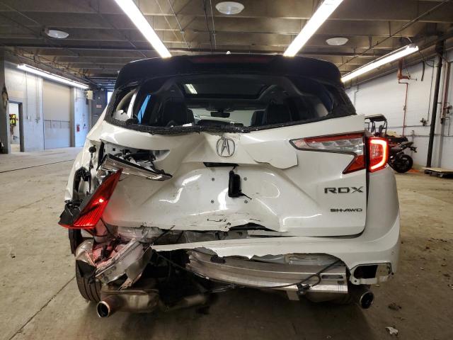 5J8TC2H73ML015759 - 2021 ACURA RDX ADVANCE WHITE photo 6