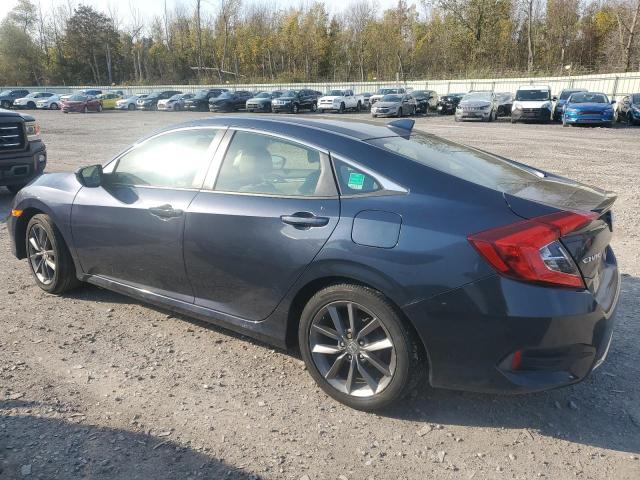 JHMFC1F36KX002613 - 2019 HONDA CIVIC EX BLUE photo 2