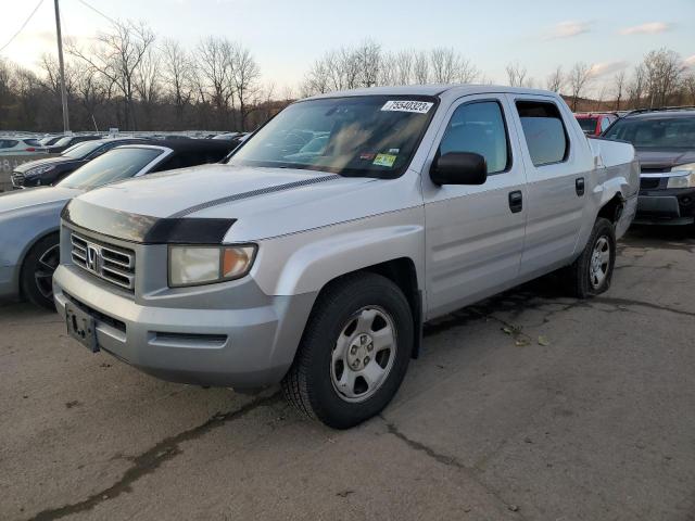 2HJYK16256H521808 - 2006 HONDA RIDGELINE RT SILVER photo 1