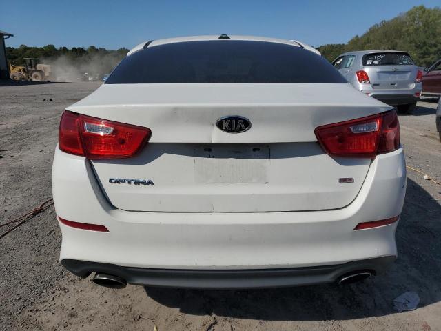 KNAGM4A76F5606689 - 2015 KIA OPTIMA LX WHITE photo 6