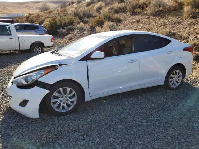 5NPDH4AE7CH149749 - 2012 HYUNDAI ELANTRA GLS WHITE photo 1