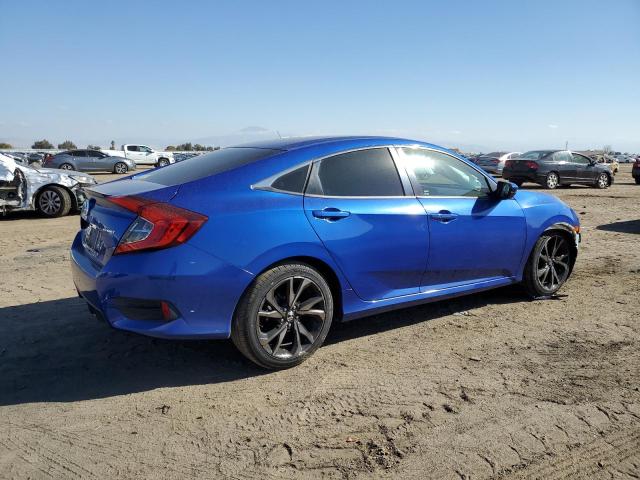 2HGFC2F83KH525127 - 2019 HONDA CIVIC SPORT 蓝色 照片 3